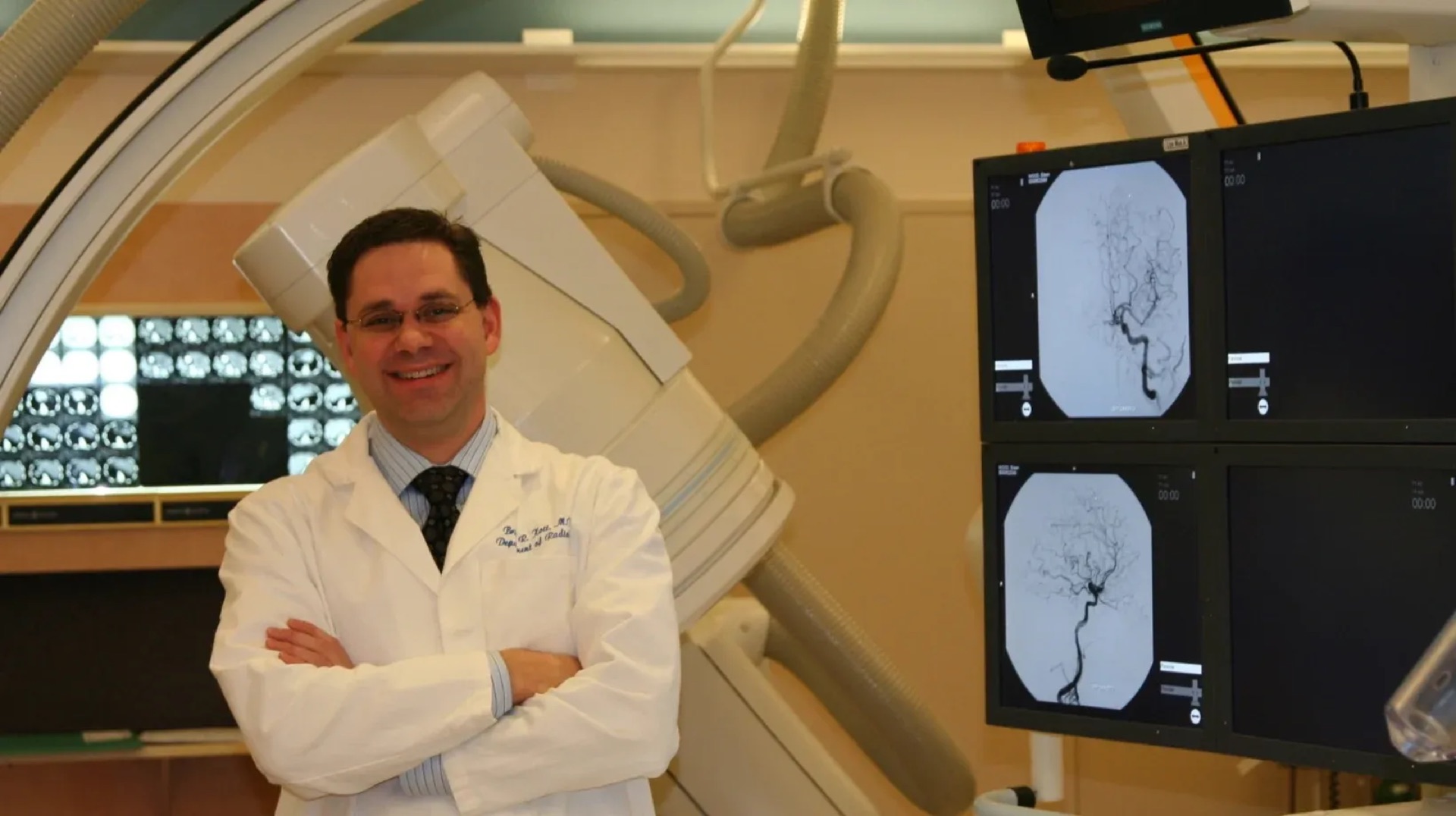 The cerebral angiography procedure