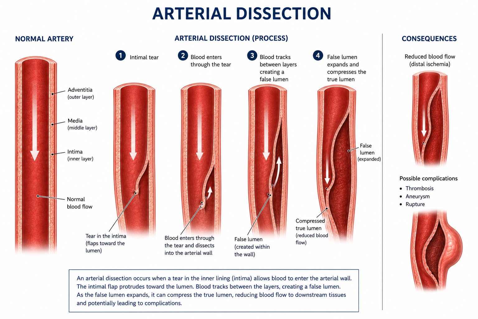 Endovascular treatment options for dissection